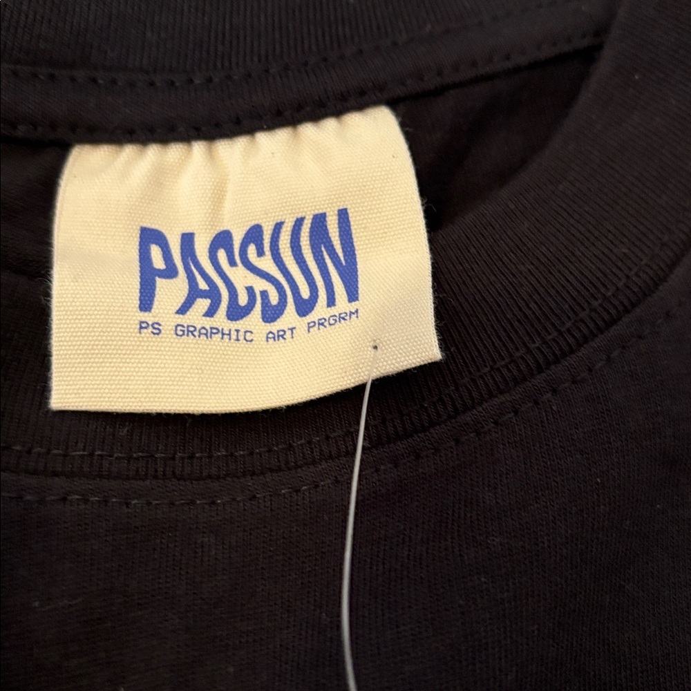 PacSun Black Graphic Tee - Picture 3 of 6